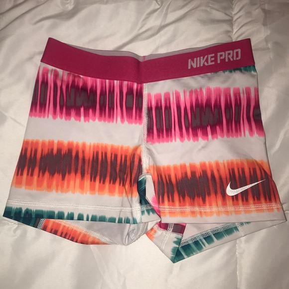 Nike Other - Mulitcolor Nike Pro Shorts